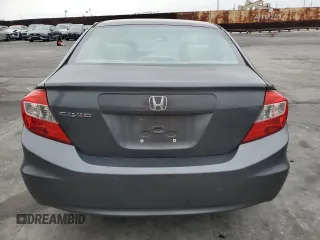 2012 Honda Civic EX with VIN 2HGFB2F88CH554322, listed as a Copart auction lot 55303165 with 192,132 mi miles and Salvage Title. Bid and sale history available at DreamBid. Image 6.