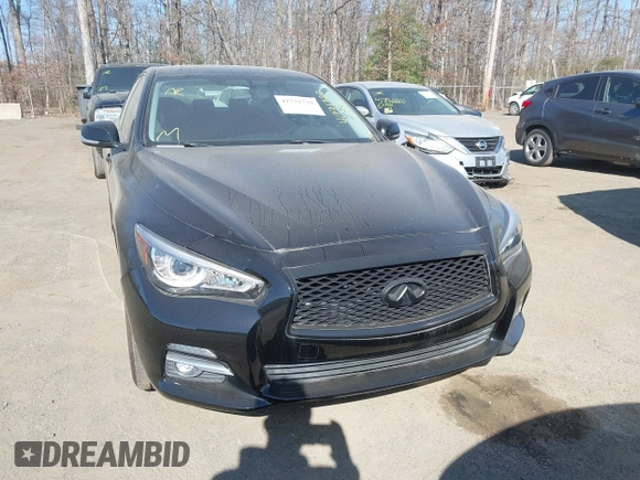 2015 Infiniti Q50 Sport with VIN JN1BV7ARXFM392361, listed as a IAAI auction lot 41771720 with 91,961 mi miles and . Bid and sale history available at DreamBid. Image 12.