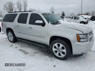 2010 Chevrolet Suburban LTZ with VIN 1GNUKKE36AR229085, listed as a Copart auction lot 45721095 with 201,743 mi miles and Clean Title. Bid and sale history available at carsss.com. Image 4.