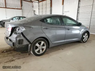 2013 Hyundai Elantra Limited PZEV with VIN 5NPDH4AE7DH432489, listed as a Copart auction lot 46464445 with 76,133 mi miles and Salvage Title. Bid and sale history available at carsss.com. Image 3.