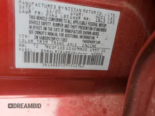 2021 Nissan Sentra SR with VIN 3N1AB8DV2MY211962, listed as a Copart auction lot 55262985 with 38,957 mi miles and Salvage Title. Bid and sale history available at DreamBid. Image 12.