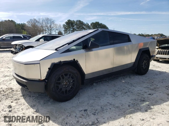 2024 Tesla Cybertruck with VIN 7G2CEHED5RA040883, listed as a Copart auction lot 49793355 with 2,822 mi miles and Salvage Title. Bid and sale history available at carsss.com. Image 1.