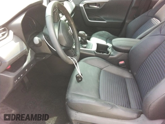 2023 Toyota RAV4 Hybrid XSE with VIN 2T3E6RFV6PW038320, listed as a Copart auction lot 46690615 with Not provided miles and Salvage title. Bid and sale history available at DreamBid. Image 7.