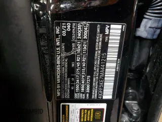 2021 Mercedes-Benz GLS 450 с VIN 4JGFF5KE7MA441215, выставлен на аукционе Copart как лот 51791755 с пробегом 38 676 миль миль и Списание • Salvage title. История ставок и продаж доступна на DreamBid. Изображение 12.
