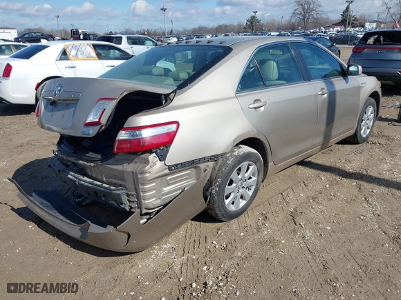 2009 Toyota Camry Hybrid with VIN 4T1BB46K39U087090, listed as a IAAI auction lot 41684578 with 185,320 mi miles. Bid and sale history available at carsss.com. Image 4.