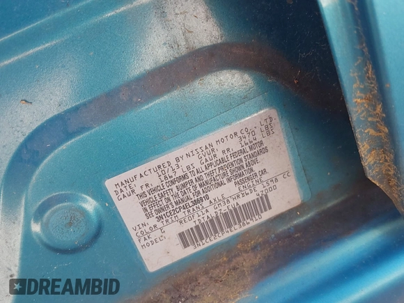 2014 Nissan Note SV with VIN 3N1CE2CP4EL386910, listed as a IAAI auction lot 42009389 with 114,628 mi miles and . Bid and sale history available at DreamBid. Image 9.