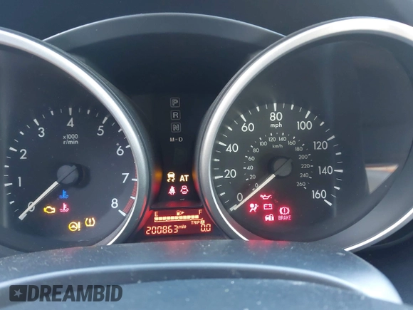 2012 Mazda 5 Sport with VIN JM1CW2BLXC0129303, listed as a IAAI auction lot 42556899 with 200,863 mi miles and . Bid and sale history available at DreamBid. Image 7.