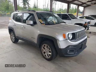2017 Jeep Renegade Latitude z VIN ZACCJBBB2HPG35957, wystawiony jako IAAI lot #42238960 z przebiegiem 40 020 mil mil oraz . Historia ofert i sprzedaży dostępna na DreamBid. Obrazek 1.