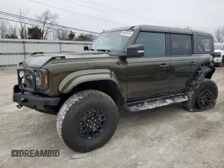2024 Ford Bronco Raptor with VIN 1FMEE0RR5RLA40316, listed as a Copart auction lot 85676734 with 7,194 mi miles and Salvage title. Bid and sale history available at DreamBid. Image 1.
