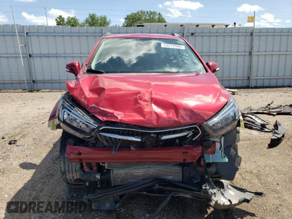 2017 Buick Encore Preferred with VIN KL4CJESB1HB128036, listed as a Copart auction lot 62212985 with Not provided miles and Salvage title. Bid and sale history available at DreamBid. Image 5.