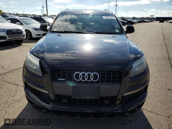 2014 Audi Q7 3.0T S line Prestige with VIN WA1DGBFE9ED004179, listed as a Copart auction lot 78647454 with 156,950 mi miles and Clean Title. Bid and sale history available at carsss.com. Image 5.