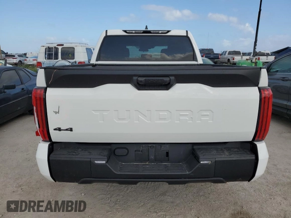 2023 Toyota Tundra SR with VIN 5TFKB5DB4PX107565, listed as a Copart auction lot 78271874 with Not provided miles and Non repairable. Bid and sale history available at DreamBid. Image 6.