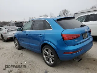 2017 Audi Q3 Premium Plus with VIN WA1JCCFS4HR001935, listed as a Copart auction lot 84167144 with 33,739 mi miles and Salvage title. Bid and sale history available at DreamBid. Image 2.