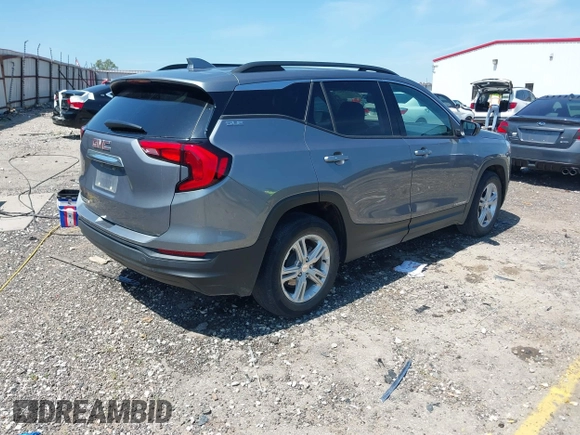 2020 GMC Terrain SLE with VIN 3GKALMEV1LL319443, listed as a IAAI auction lot 42375067 with 39,575 mi miles and . Bid and sale history available at DreamBid. Image 4.