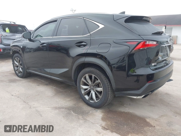 2015 Lexus NX 200t with VIN JTJYARBZ8F2017641, listed as a IAAI auction lot 41486580 with 118,247 mi miles and . Bid and sale history available at carsss.com. Image 3.