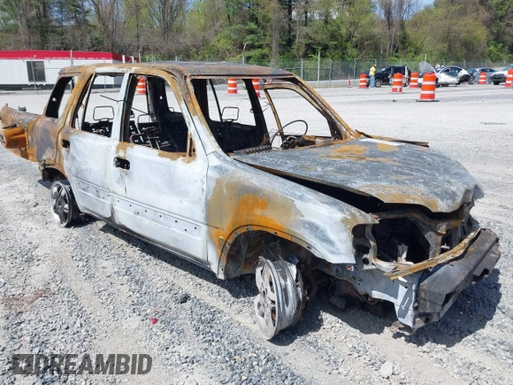 2001 Honda CR-V SE with VIN JHLRD18701S011348, listed as a IAAI auction lot 42061983 with 1 mi miles. Bid and sale history available at carsss.com. Image 1.