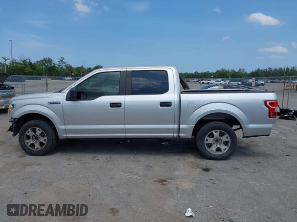 2018 Ford F-150 XL with VIN 1FTEW1CP6JFA35949, listed as a IAAI auction lot 42322549 with 104,044 mi miles and . Bid and sale history available at DreamBid. Image 15.