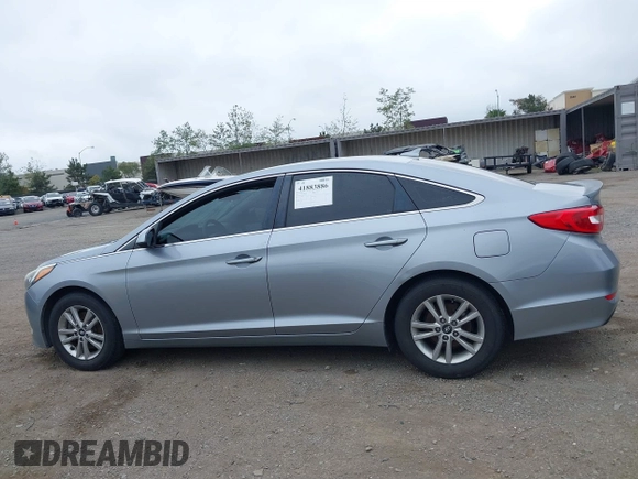 2017 Hyundai Sonata 2.4L with VIN 5NPE24AF1HH562921, listed as a IAAI auction lot 41883886 with 145,594 mi miles and . Bid and sale history available at carsss.com. Image 14.