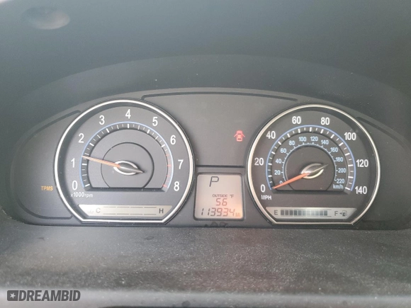 2008 Kia Optima LX with VIN KNAGE123285239090, listed as a Copart auction lot 51044935 with 113,934 mi miles and Salvage Title. Bid and sale history available at carsss.com. Image 9.