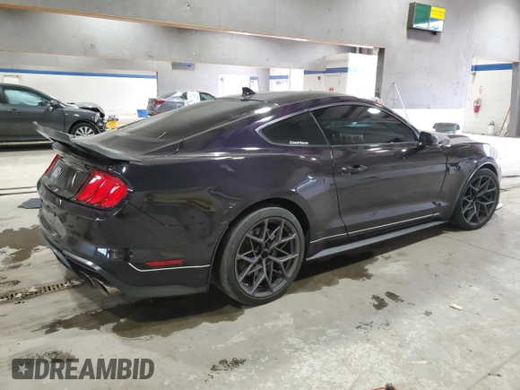 2022 Ford Mustang Mach 1 с VIN 1FA6P8R06N5551850, выставлен на аукционе Copart как лот 82197174 с пробегом 13 294 миль миль и Списание • Salvage title. История ставок и продаж доступна на DreamBid. Изображение 3.