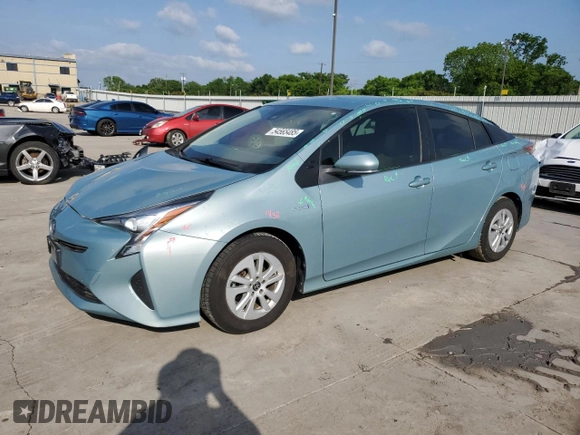 2017 Toyota Prius Two z VIN JTDKBRFU1H3545894, wystawiony jako Copart lot #54565485 z przebiegiem 88 745 mil mil oraz Czysty tytuł • Clean title. Historia ofert i sprzedaży dostępna na DreamBid. Obrazek 1.