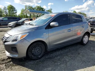 2022 Mitsubishi Mirage ES z VIN ML32AUHJ1NH002054, wystawiony jako Copart lot #55688255 z przebiegiem 42 671 mil mil oraz Szkoda całkowita • Salvage title. Historia ofert i sprzedaży dostępna na DreamBid. Obrazek 1.