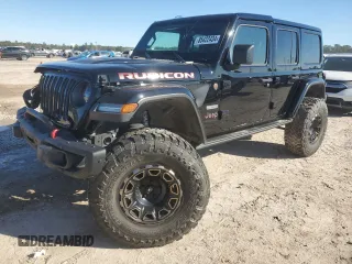 2020 Jeep Wrangler Unlimited Recon with VIN 1C4HJXFN0LW263201, listed as a Copart auction lot 85422434 with 73,405 mi miles and Salvage title. Bid and sale history available at DreamBid. Image 1.
