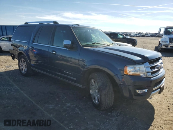 2016 Ford Expedition Max Platinum with VIN 1FMJK1MT4GEF07212, listed as a Copart auction lot 44068905 with 126,210 mi miles and Non repairable. Bid and sale history available at DreamBid. Image 4.