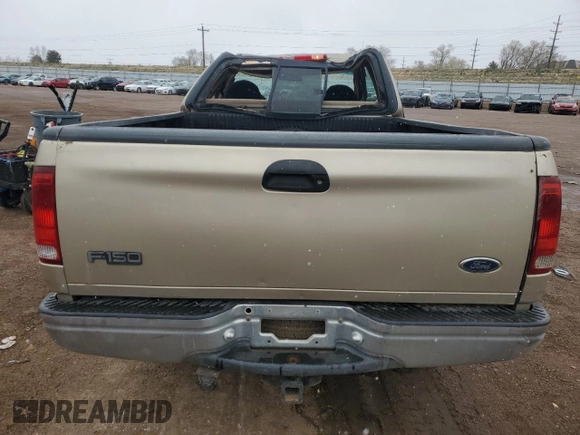 2000 Ford F-150 XL with VIN 1FTRX18LXYKA36124, listed as a Copart auction lot 51650385 with 0 mi miles and Salvage Title. Bid and sale history available at carsss.com. Image 6.