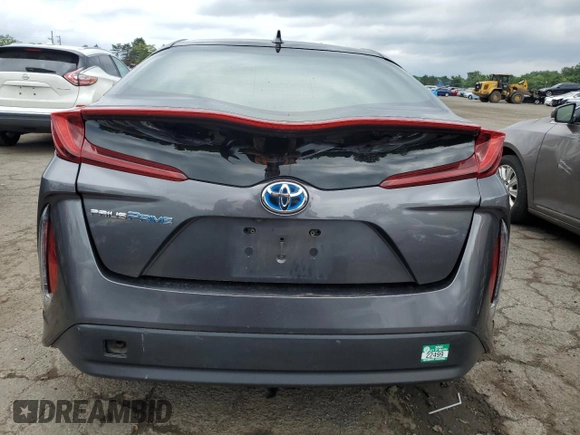 2017 Toyota Prius Plus with VIN JTDKARFP5H3043449, listed as a Copart auction lot 62057745 with 71,826 mi miles and Salvage title. Bid and sale history available at DreamBid. Image 6.