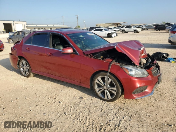 2016 Mercedes-Benz E 350 Sport with VIN WDDHF5KB0GB256432, listed as a Copart auction lot 50565715 with 228,090 mi miles and Salvage Title. Bid and sale history available at DreamBid. Image 4.
