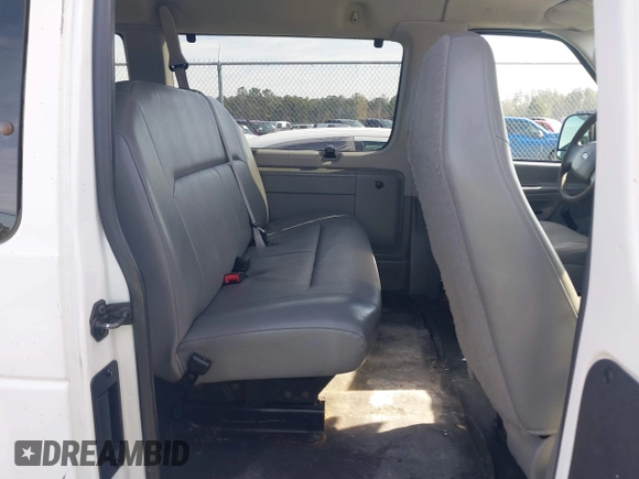 2008 Ford Econoline Passenger XL with VIN 1FMNE11W68DA14839, listed as a IAAI auction lot 41469738 with 256,944 mi miles and . Bid and sale history available at DreamBid. Image 8.