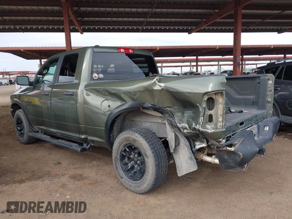 2021 Ram 1500 Warlock with VIN 1C6RR7GT0MS583144, listed as a IAAI auction lot 41776771 with 27,152 mi miles and . Bid and sale history available at DreamBid. Image 3.