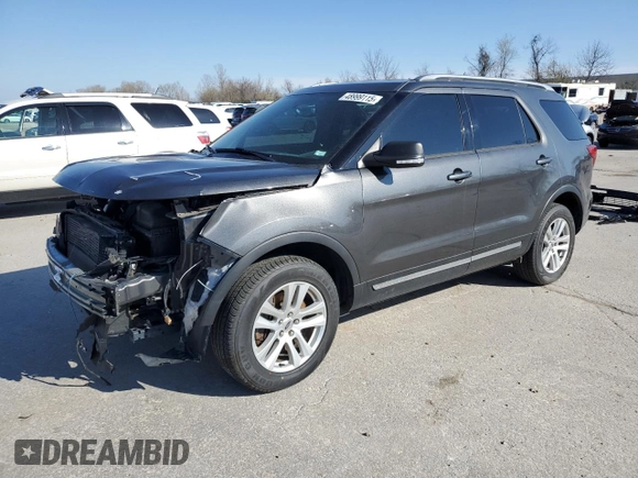 2019 Ford Explorer XLT z VIN 1FM5K8DH7KGA65271, wystawiony jako Copart lot #48999115 z przebiegiem 115 564 mil mil oraz Szkoda całkowita • Salvage title. Historia ofert i sprzedaży dostępna na DreamBid. Obrazek 1.