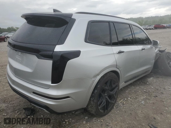 2020 Cadillac XT6 FWD Premium Luxury with VIN 1GYKPCRS8LZ112792, listed as a Copart auction lot 55496725 with 53,571 mi miles and Salvage title. Bid and sale history available at DreamBid. Image 3.
