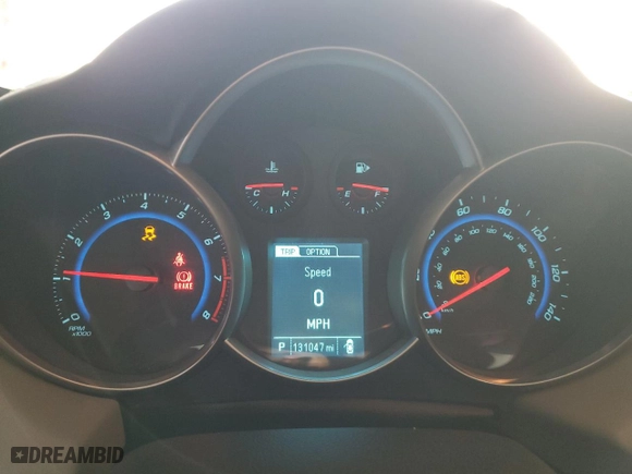 2016 Chevrolet Cruze Limited LS with VIN 1G1PC5SH5G7198025, listed as a Copart auction lot 48283415 with 131,047 mi miles and Salvage Title. Bid and sale history available at carsss.com. Image 9.