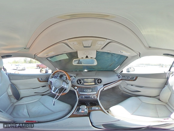 2013 Mercedes-Benz SL-Class SL 550 with VIN WDDJK7DAXDF005693, listed as a Copart auction lot 51495395 with 135,406 mi miles and Salvage Title. Bid and sale history available at carsss.com. Image 14.