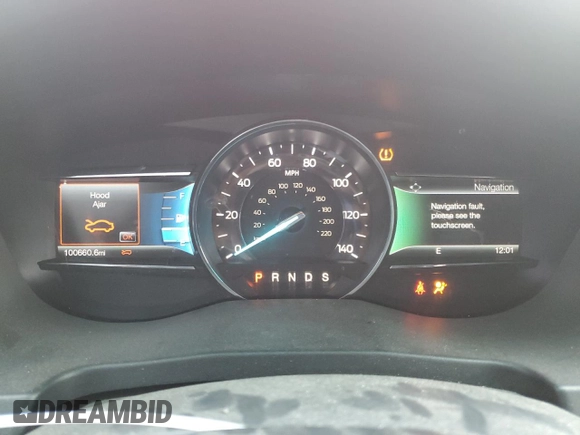 2016 Ford Explorer XLT with VIN 1FM5K8D88GGA85195, listed as a Copart auction lot 50878445 with 100,660 mi miles and Salvage Title. Bid and sale history available at carsss.com. Image 9.