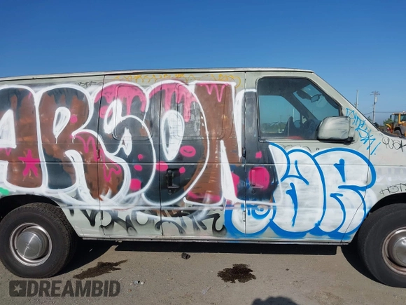 2002 Ford Econoline Cargo with VIN 1FTNE24L42HB67506, listed as a IAAI auction lot 42056517 with 197,394 mi miles and . Bid and sale history available at DreamBid. Image 13.