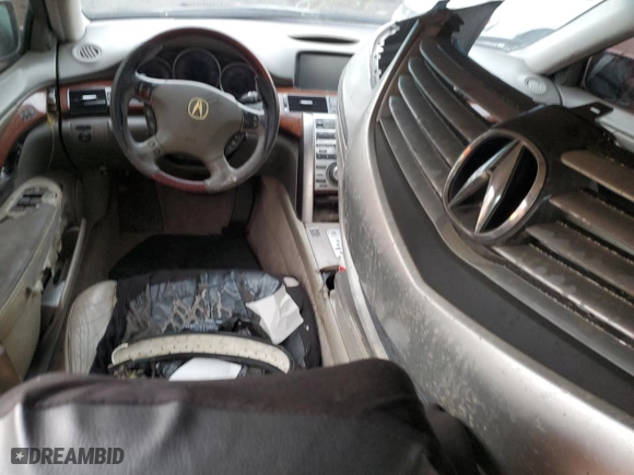 2006 Acura RL with VIN JH4KB16546C000570, listed as a Copart auction lot 46280875 with NaN miles and Salvage Title. Bid and sale history available at carsss.com. Image 8.