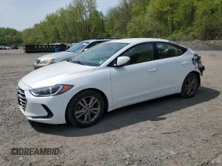 2018 Hyundai Elantra SEL with VIN 5NPD84LF9JH236846, listed as a Copart auction lot 55521955 with 86,888 mi miles and Salvage Title. Bid and sale history available at DreamBid. Image 1.