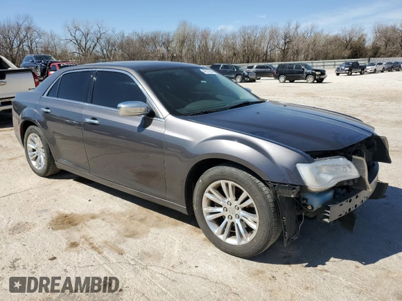 2016 Chrysler 300 with VIN 2C3CCAEG8GH212106, listed as a Copart auction lot 49510645 with 184,488 mi miles and Salvage Title. Bid and sale history available at carsss.com. Image 4.