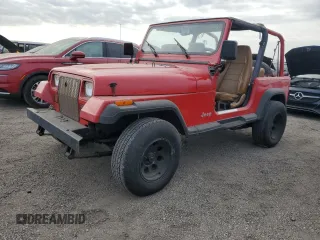 1992 Jeep Wrangler with VIN 2J4FY29S8NJ534808, listed as a Copart auction lot 76572844 with 0 mi miles and Non Repairable. Bid and sale history available at carsss.com. Image 1.