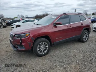 2019 Jeep Cherokee Latitude Plus with VIN 1C4PJMLB5KD330664, listed as a Copart auction lot 50945355 with 86,773 mi miles and Salvage Title. Bid and sale history available at carsss.com. Image 1.