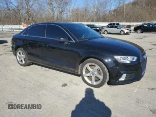 2019 Audi A3 Sedan Premium with VIN WAUBEGFF4KA116777, listed as a Copart auction lot 49246265 with 90,438 mi miles and Salvage Title. Bid and sale history available at carsss.com. Image 4.