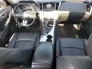 2020 Infiniti Q50 3.0t LUXE with VIN JN1EV7AP7LM202944, listed as a Copart auction lot 52463535 with 69,757 mi miles and Salvage Title. Bid and sale history available at carsss.com. Image 8.