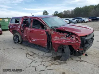 2023 Chevrolet Colorado 4WD Z71 with VIN 1GCPTDEK4P1213092, listed as a Copart auction lot 43125985 with 56,641 mi miles and Salvage Title. Bid and sale history available at carsss.com. Image 4.