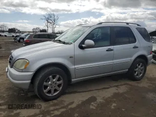 2000 Mercedes-Benz M 320/430/500 with VIN 4JGAB72E6YA213150, listed as a Copart auction lot 44859765 with 201,608 mi miles and Clean title. Bid and sale history available at DreamBid. Image 1.