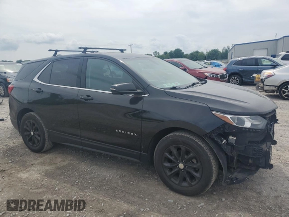 2018 Chevrolet Equinox LT with VIN 2GNAXJEV3J6329950, listed as a Copart auction lot 64434345 with 110,064 mi miles and Salvage title. Bid and sale history available at DreamBid. Image 4.