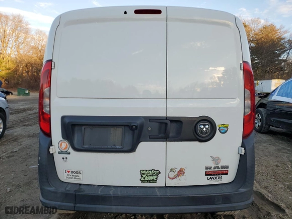 2019 Ram ProMaster City Cargo Van Tradesman with VIN ZFBHRFAB7K6M94520, listed as a Copart auction lot 87207184 with 157,713 mi miles and Salvage Title. Bid and sale history available at carsss.com. Image 6.